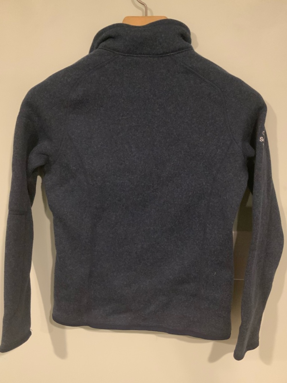 Patagonia Women’s Better Navy Quarter-Zip Sweater - Picture 7 of 9